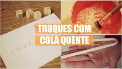 10 Truques com cola quente