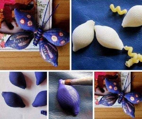 15 Ideias de Artesanato Feito com Macarrão g