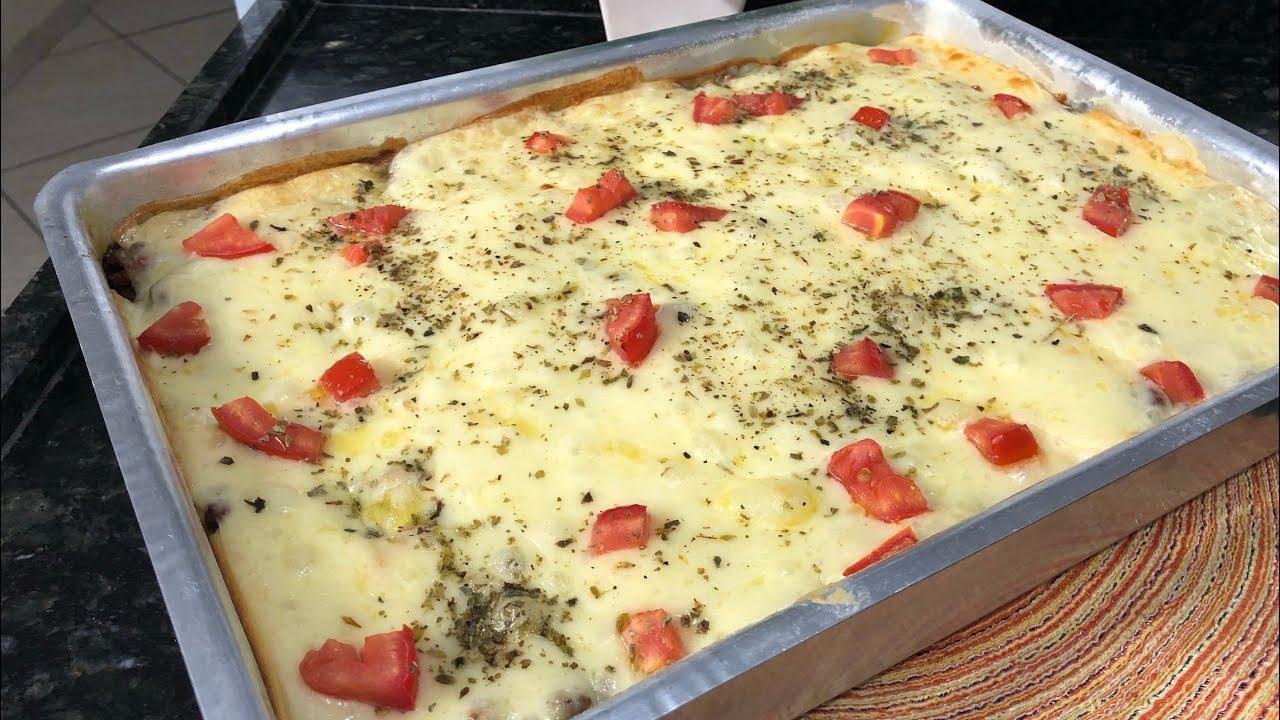 Torta de Carne com Arroz