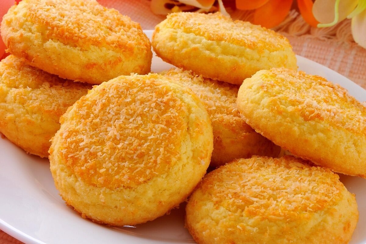Biscoitos de coco