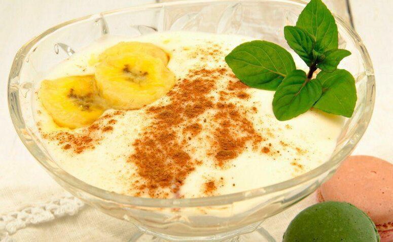 Mousse de Banana Simples | Bau das DICAS
