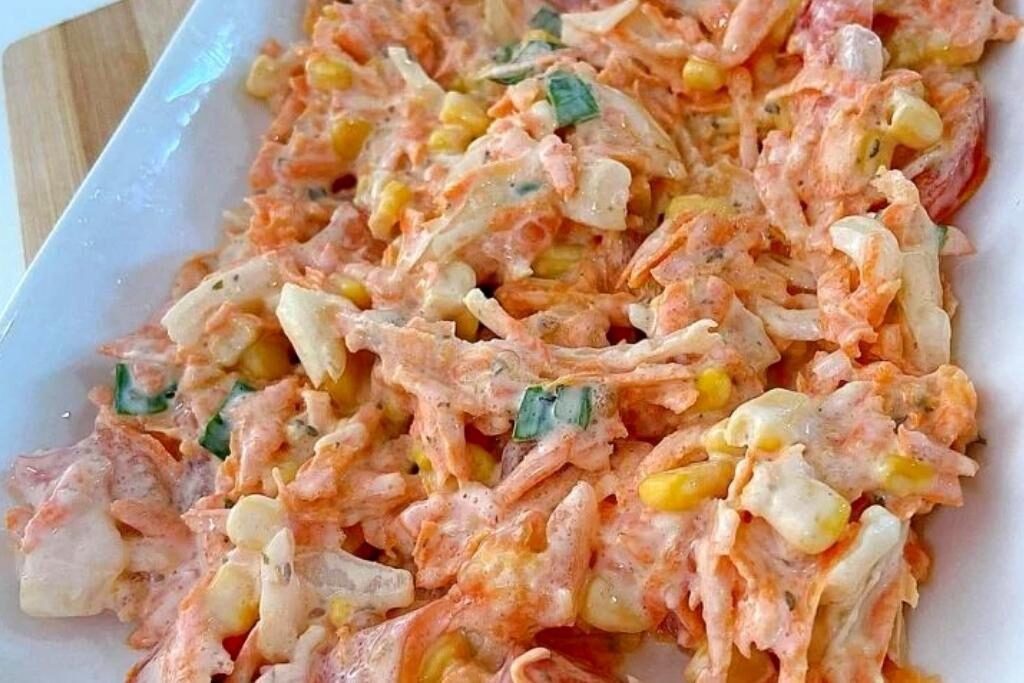 Salada de cenoura cremosa: Receitinha fácil!