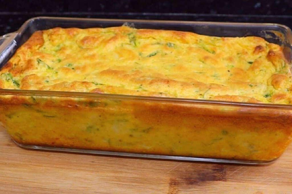 Suflê de Abobrinha leve e saudável