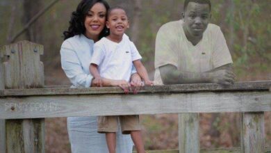 Viúva grávida cria ensaio emocionante para homenagear marido