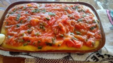 Polenta Cremosa ao Molho