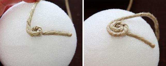 Bolas de Isopor Decoradas – Passo a Passo