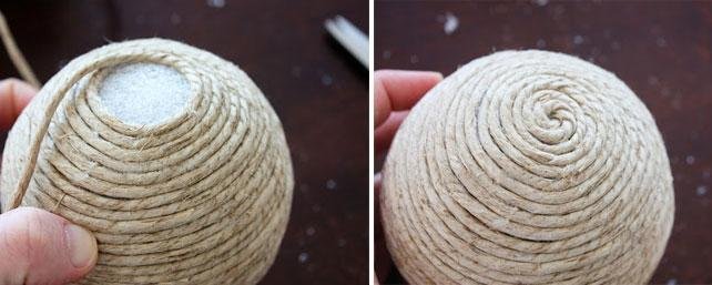 Bolas de Isopor Decoradas – Passo a Passo