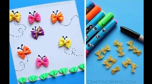 Dicas de Artesanato Feito com Macarrão