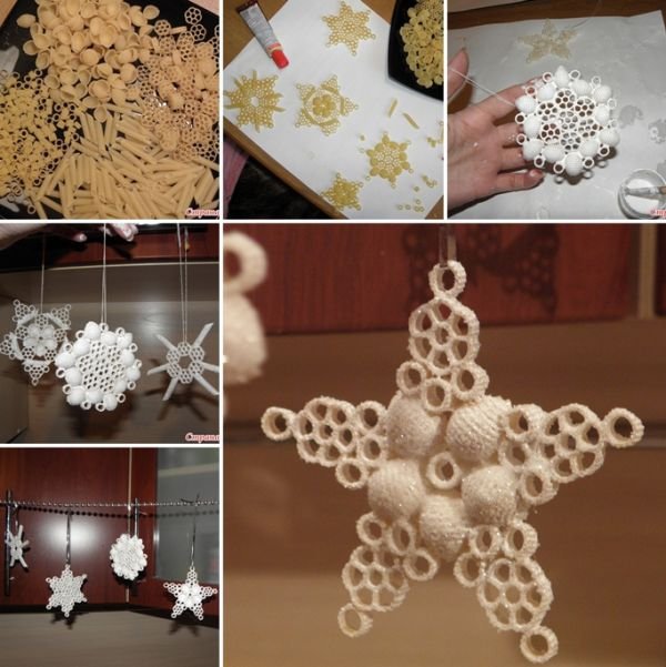 Artesanato com Macarrão