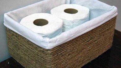 Transforme caixas de papelão cestas decorativa