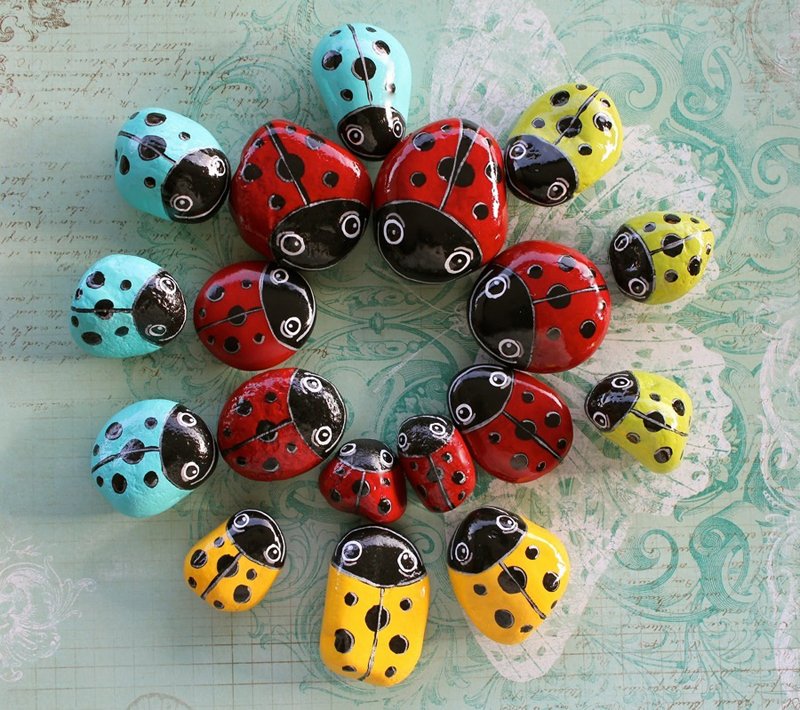 Dicas de Artesanato com Pedrinhas de Jardim