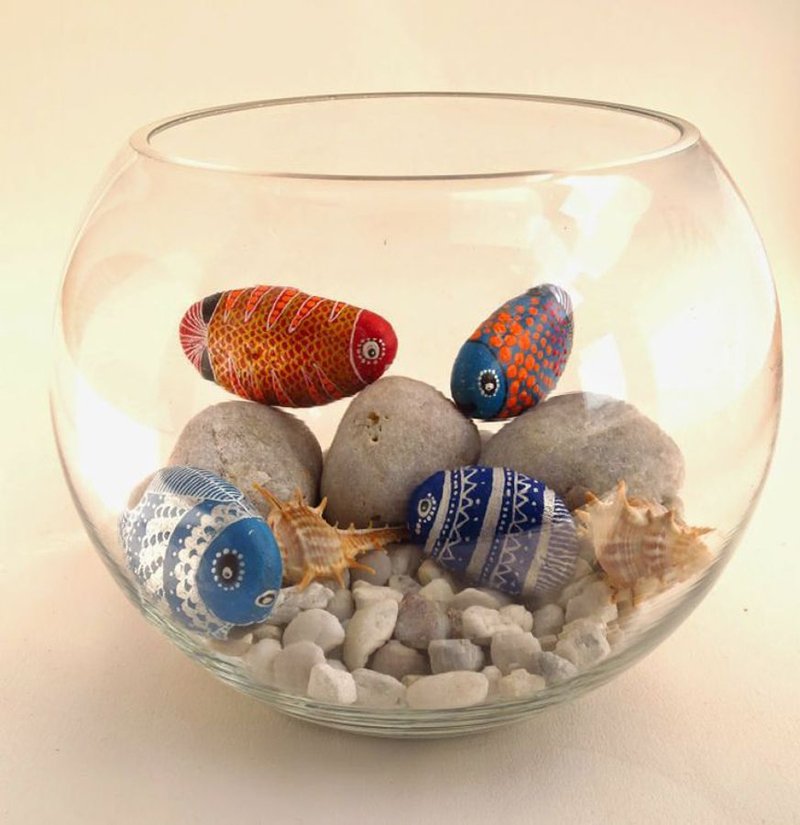 Dicas de Artesanato com Pedrinhas de Jardim