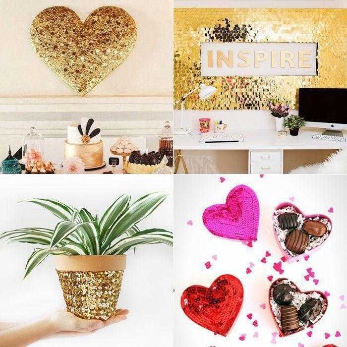 Como fazer artesanato com lantejoulas