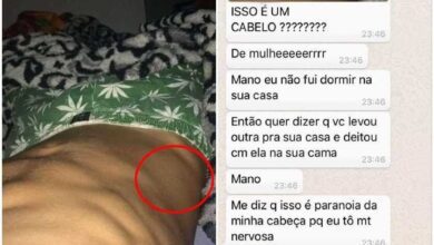 Jovem “surta” com detalhe quase imperceptível em foto de namorado