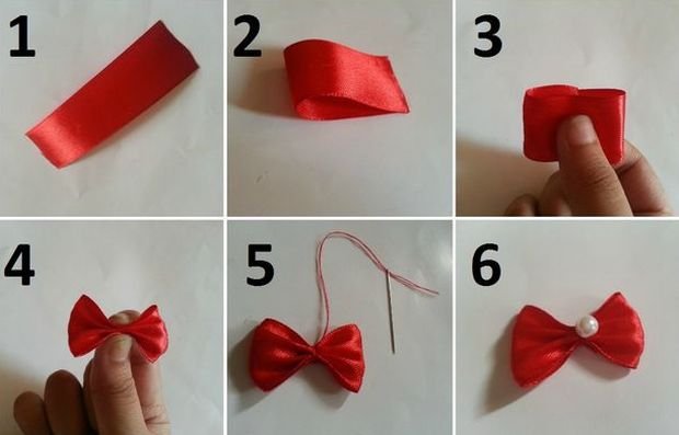 laço de fita vermelho