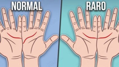 Olhe bem a sua mão! Isso é o que significa quando as duas linhas concentram