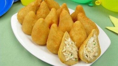 Coxinha de Frango com Requeijão