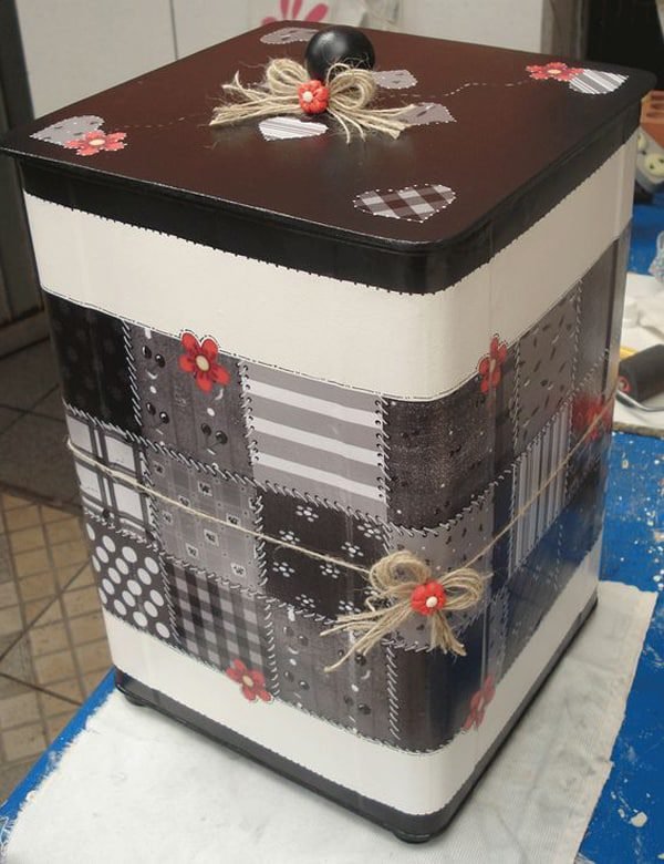 Como Fazer Artesanato com Latas de Tinta