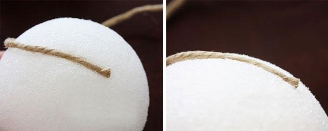 Bolas de Isopor Decoradas – Passo a Passo