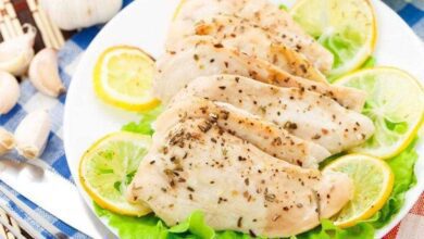 Peito de Frango com Alho e Limão e