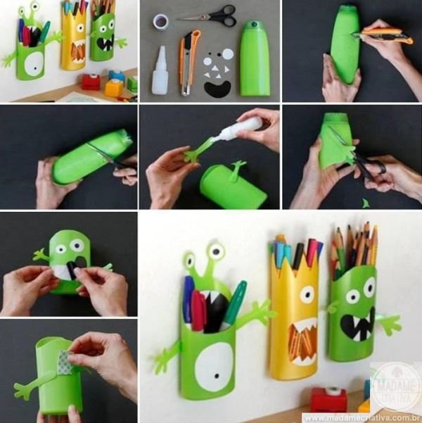 Dicas de Artesanato com Embalagem de Shampoo