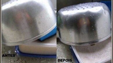 Pasta caseira para dar brilho em suas panelas