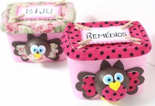 dica para fazer com pote de margarina