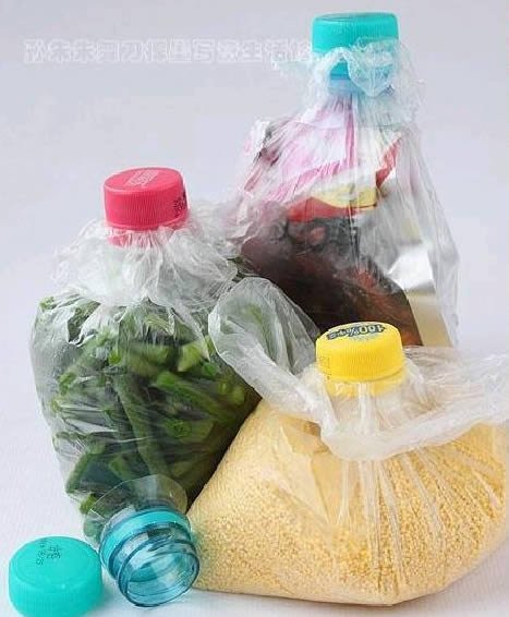 Como conservar alimentos com Garrafas PET