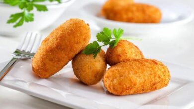 receita de croquete de pizza