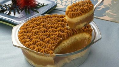 Receita de Bem-casado de travessa