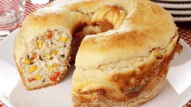 Receita de Pão Recheado de Frango com Requeijão 5