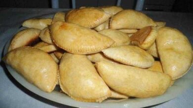 Pastel assado de creme de leite d