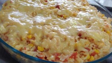 Arroz de forno fácil