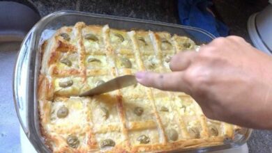 Torta de Frango com Massa Folhada