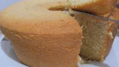 Receita de bolo de creme de leite