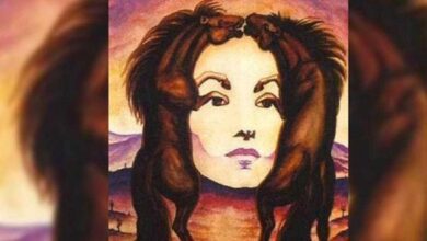 Qual figura você enxergou primeiro, cavalosou o rosto da mulher?