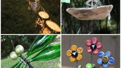 Inspirações com Reciclagem para Decorar Jardim