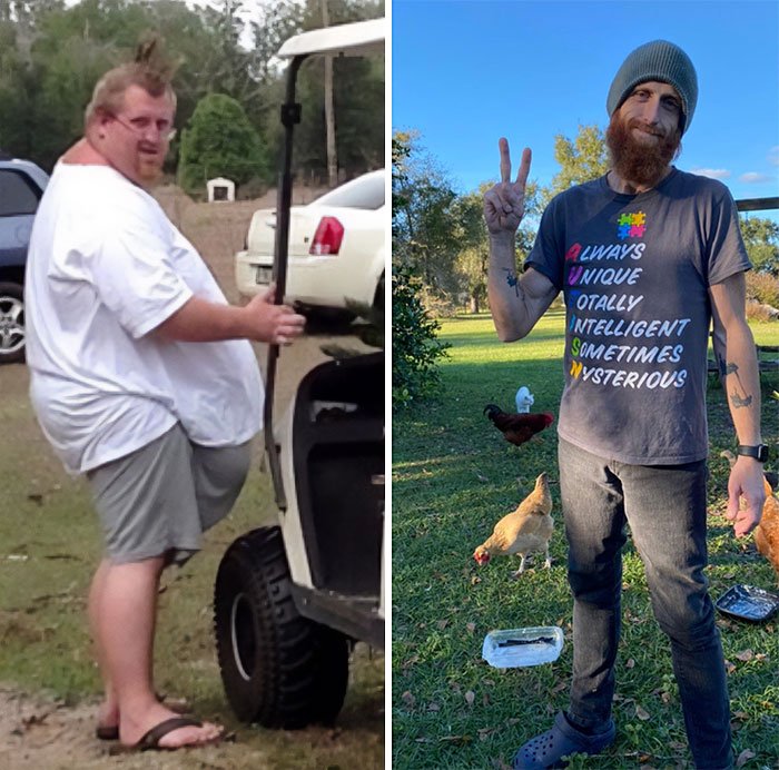 50 vezes que as pessoas postaram fotos incríveis de antes e depois online