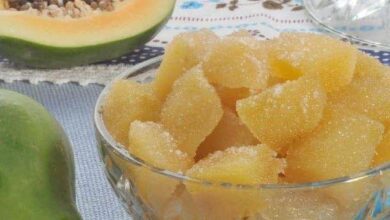 Mamão Cristalizado à Moda Caipira