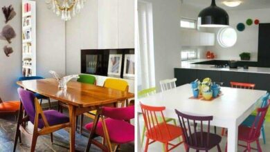 Cadeiras coloridas na decoração | Bau das DICAS