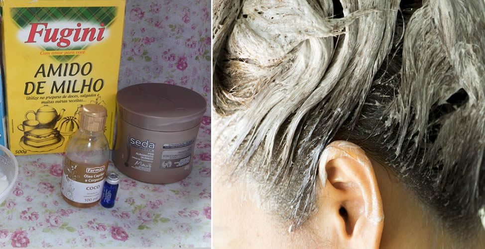 utilidades de la maicena para mascarilla capilar