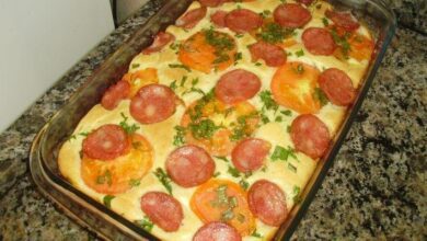 Torta de Calabresa de liquidificador: receita fácil e deliciosa