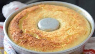 Bolo caipira da vovó - receita muito fácil