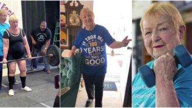 Mulher de 100 anos bate recorde, entra para o Guinness e deixa os homens babando