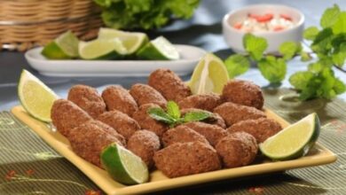 Receita de mini quibes fácil