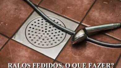 Como eliminar mau cheiro dos ralos