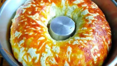 Chapéu de Velho lá do interior de Minas, receita clássica! Macio por dentro e crocante por fora