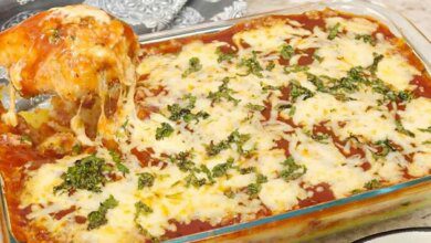 Escondidinho de linguiça com purê de batata