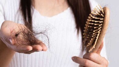 motivos da queda de cabelo