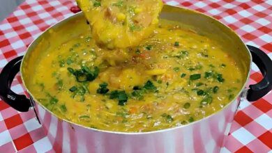 Caldo de quenga fácil de fazer e delicioso para aquecer nos dias frios